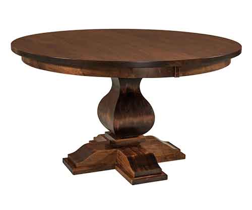 Amish Barrington Single Pedestal Table