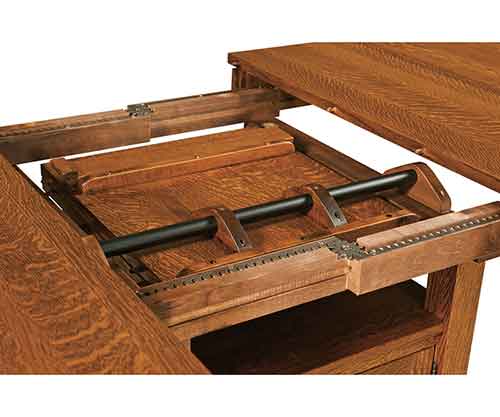 Amish Bassett Cabinet Bistro Table