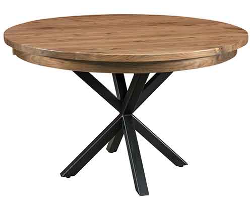 Amish Brooklyn Single Pedestal Table - Click Image to Close