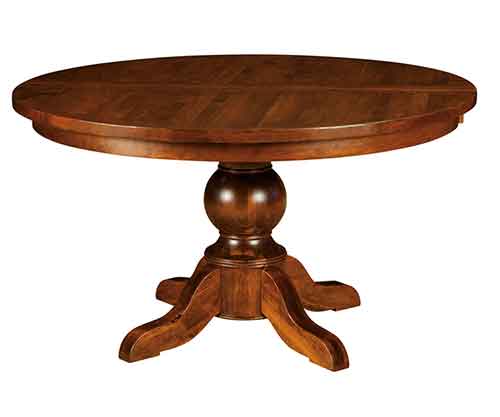 Amish Carson Single Pedestal Table