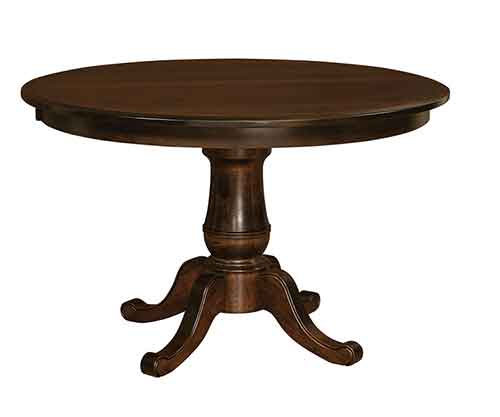 Amish Chancellor Single Pedestal Table