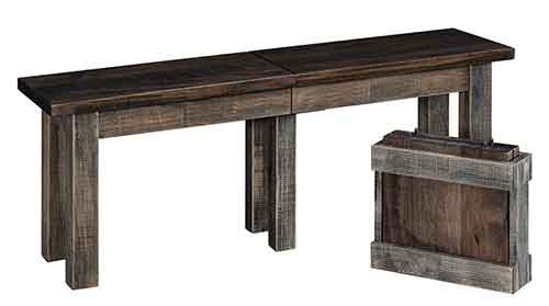 Amish Cheyenne Bench - Click Image to Close