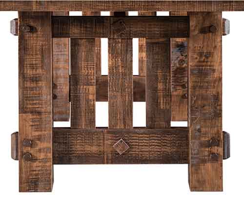 Amish El Paso Trestle Table - Click Image to Close