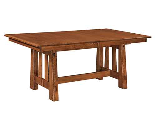 Amish Fremont Trestle Table - Click Image to Close