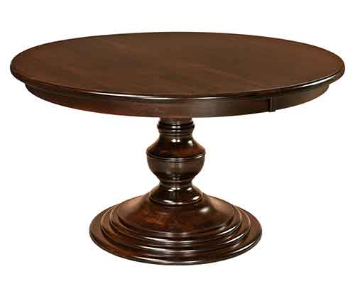 Amish Kingsley Single Pedestal Table