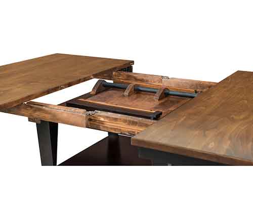 Amish Lexington Cabinet Bistro Table - Click Image to Close