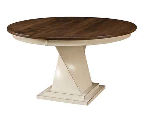 Amish Lexington Single Pedestal Table - Click Image to Close