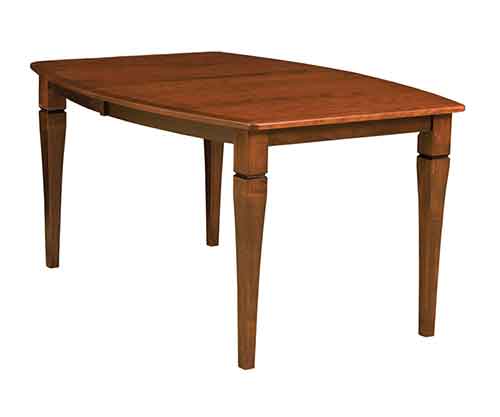 Amish Mansfield Leg Dining Table - Click Image to Close