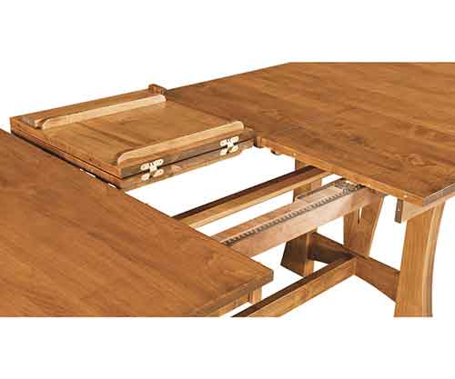 Amish Sierra Trestle Table - Click Image to Close