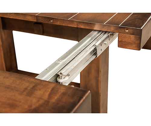 Amish Wellington Trestle Table - Click Image to Close