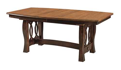 Amish Cambria Trestle Table