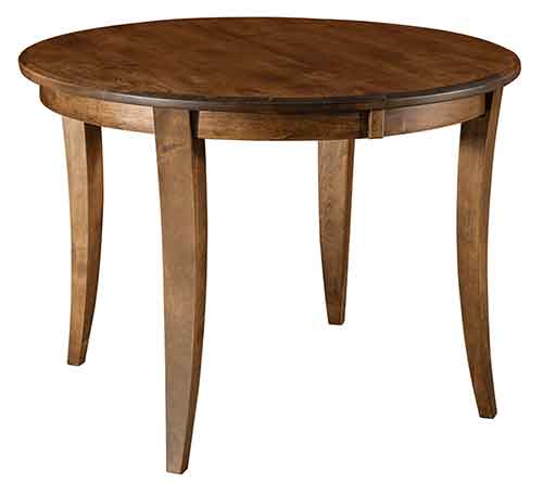 Amish Chalet Leg Table - Click Image to Close