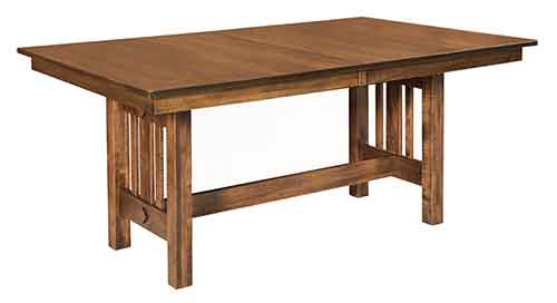 Amish Eco Trestle Table - Click Image to Close