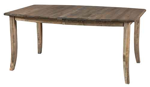 Amish Gallery Leg Dining Table - Click Image to Close