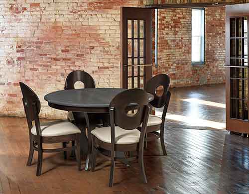 Amish Silverton Pedestal Table - Click Image to Close