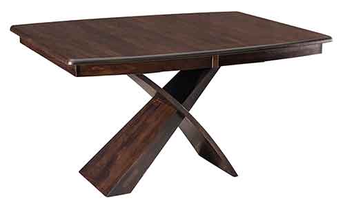 Amish Xanterra Pedestal Table - Click Image to Close